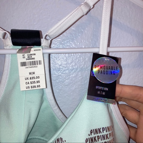 VS PINK Sports Bra 2 pc set - Picture 5 of 7